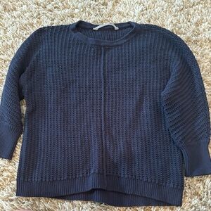Athleta navy sweater